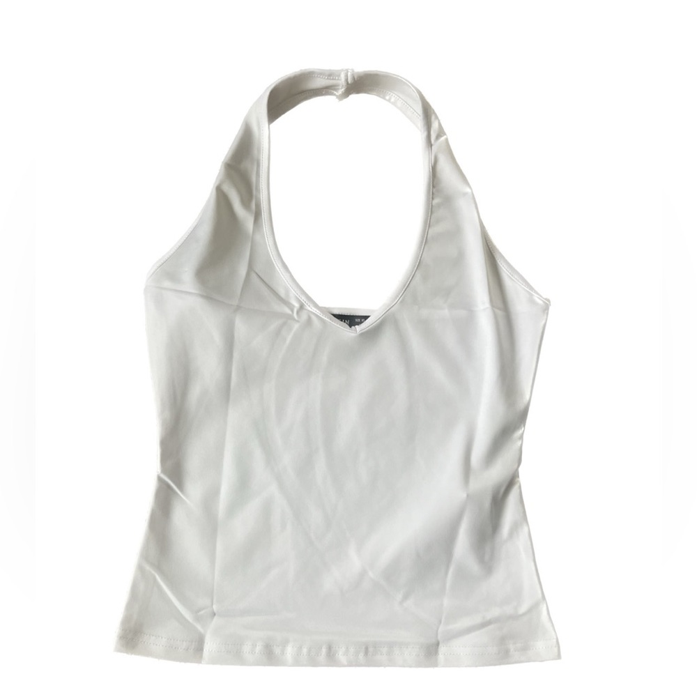SHEIN Backless Halter Top | XS